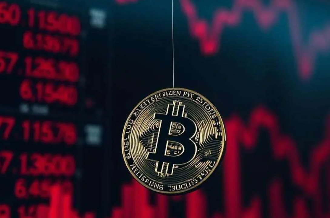 Bitcoin price chart testing $60,000 support as crypto market cap declines sharply