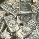 Silver Storm Mining silver-gold doré bars from the first pour at La Parrilla in Mexico