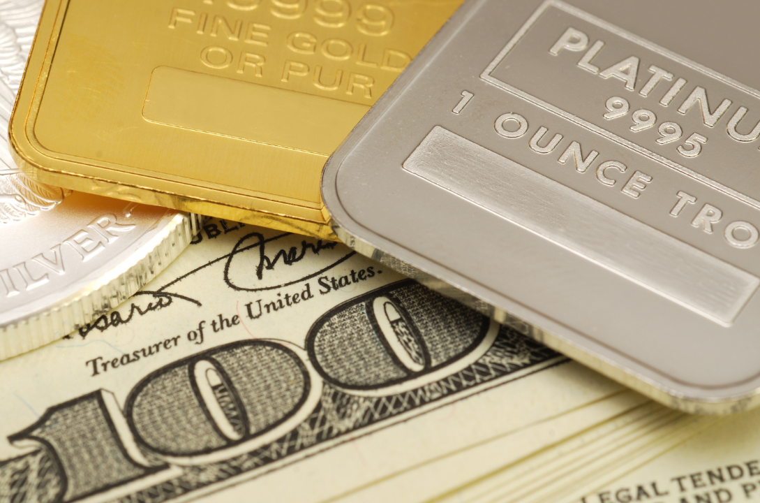 Gold, Silver and Platinum Rise on Middle East Risk
